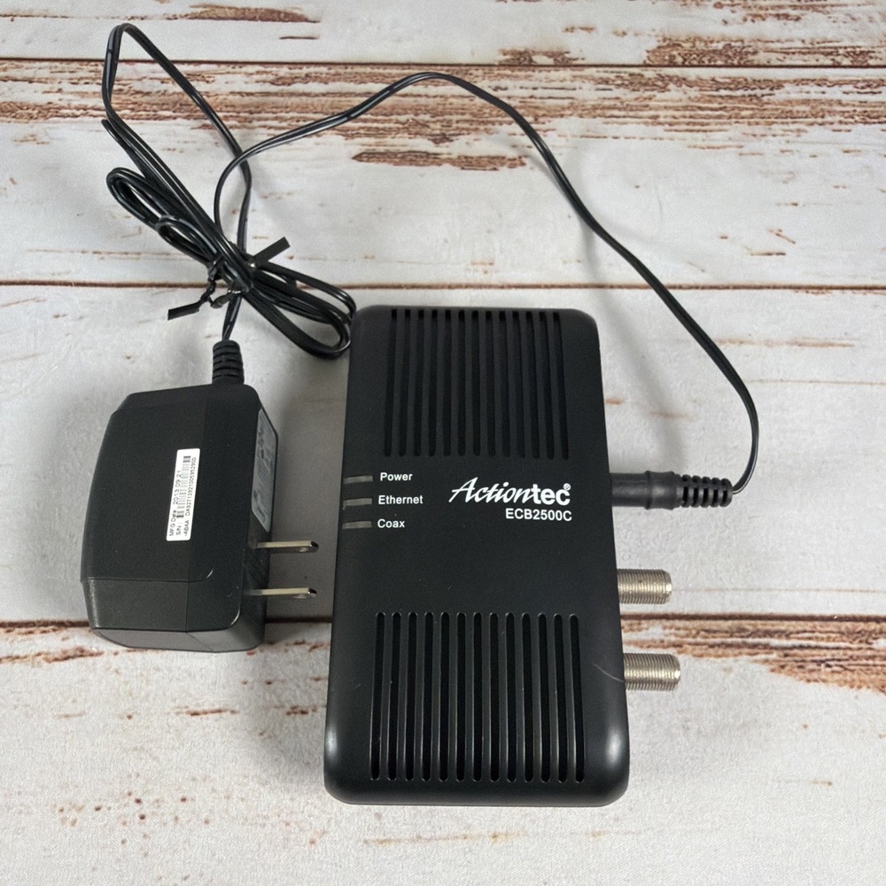 Actiontec ECB2500C MoCA Network Adapter Coax to Ethernet